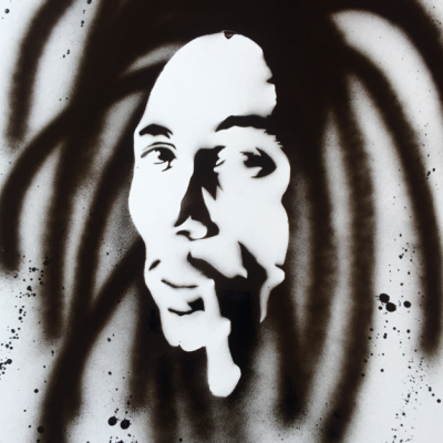 Bob Marley  stencil